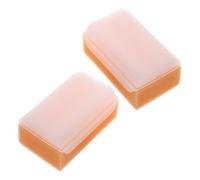 Beavorty 2 Pezzi Spazzola Massaggiante Anti-affaticamento Setole Morbide e Flessibili Per Attività Sensoriali Spazzola Per Crosta Del Bambino e Esfoliante Per Corpo