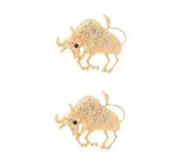 Beavorty 2 Pezzi Spilla Design Creativo con Animali Spilla e Modaiola per Accessorio per Speciali