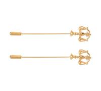 Beavorty 2 Pezzi Spille Uomo in Metallo Dorato Spille Giudice e Avvocato con Simbolo Bilancia Giustizia Accessori Eleganti per Camicie e Giacche Professionali