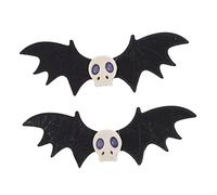 Beavorty 2 Pz fermagli per di Halloween mollette per ad ala di diavolo clip arricciacapelli hallowen it halloween forcina da festa fermaglio per di Halloween lega