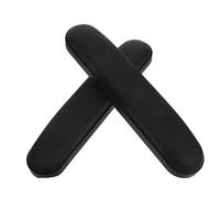 Beavorty 2 Set Cuscinetti Bracciolo per Rotelle Pad in Plastica Ergonomici Supporto Rinforzato per Anziani e Strutture Assistenziali Facile Installazione e Pulizia