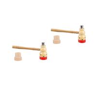 Beavorty 2 Set Di Portarotoli Per Bruciatore Semplice Scatola Di Legno Portatile Per La Terapia in Salone A Casa