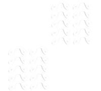 Beavorty 20 Pz Naselli in silicone per occhiali naselli per occhiali antiscivolo occhiali da sole naselli tamponi nasali tampone nasale naselli per occhiali riutilizzabili piccoli naselli