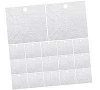 Beavorty 20pezzi Fodere Per Raccolta Barba Usa e Getta Pratiche e Multi-funzionali Per La Della Barba Trasparenti e Compatte Per Lavabo