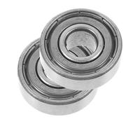Beavorty 2pezzi Cuscinetti Per Ruote Rotelle Manuale Cuscinetti Manicotto in Metallo Per Ruote Anteriori Ricambio Per Sedie Trasporto Installazione Semplice