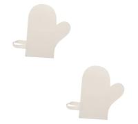 Beavorty 2pezzi Guanto Sauna Feltro Protettivo Dal Calore Design Unisex Accessorio Per Spa e Bagno Comodo e Assorbente Per Uomini e Donne