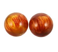 Beavorty 2pezzi Palline Da Esercizio Per Mani in Salice Marino Strumento Per Massaggi e Fitness Manuale Leggero e Portatile Adatto Tutte