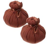 Beavorty 2pezzi Palline Portatili Palline Alle Erbe Per Spa Per Impacchi Alle Erbe Utilizzabili Per Massaggi Corporei e Digitopressione Riscaldate in Bollente Per Uso e Pratico