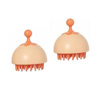 Beavorty 2pezzi Per Capelluto Portatile Spazzola Shampoo Ergonomica Per e Antiforfora Design Adorabile Per e Dei