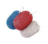 Beavorty 2pezzi Pumice Stone for Feet Dual-sided Foot Rasp and Remover for Home Pedicure and Care Compact Easy Use Family Travel