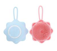 Beavorty 2pezzi Spazzola Da Bagno Compatta Per Ragazzo Ragazza Ragazza Strumento Da Bagno Sospeso Accessori Per Bagnetto Semplice Potente Potere Pulente Facile Da Riporre