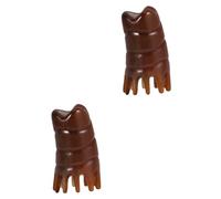 Beavorty 2pezzi Spazzola Massaggiante Per Materiale Sicuro Pettine Per Shampoo e Massaggio Del Capelluto Stimola La Crescita Dei Design Portatile e Facile Da Usare