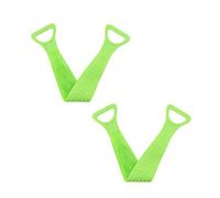 Beavorty 2pezzi Teli Da Doccia Per Esfoliazione Fascia Per Schiena Lunga Per Bagno e Del Corpo Materiale Alimentare Facile Da Pulire Per Igiene Quotidiana