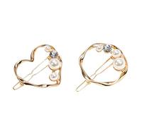Beavorty 3 Fermagli Per Da Donna - Elegante Forcina A Forma Di U Con Fiocco Semplice E Alla Moda A Forma Di Cuore