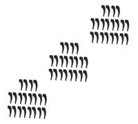 Beavorty 3 Set Custodia in Silicone Per Occhiali Aste Per Occhiali Catena Di Occhiali Auricolari Per Occhiali Copertura Antiscivolo Kit Gancio Per L'orecchio Black 10 Paia*3