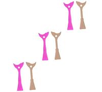 Beavorty 3 Set Multiuso Strumento Applicatore Per Ciglia Scudo Silicone Mascara Guardia Eyeliner Separatore Per Viaggio Uso Quotidiano 2 Pz * 3