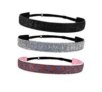Beavorty 3pezzi Fasce Elastiche Per Per Yoga Moda Larghe e Traspiranti Colori Vivaci Adatte Per Adolescenti e Squadre