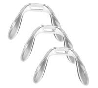 Beavorty 3pezzi Naselli Antiscivolo Per Occhiali Comfort e Stabilità Adatti Per Tutti Tipi Montature Materiale Morbido e Traspirante Per Uso