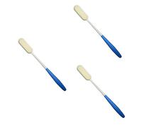 Beavorty 3pezzi Spazzola Per Doccia Con Manico Lungo Scrubber Per Schiena Morbido e Resistente Esfoliante Per Bagno e Massaggio Accessorio Per Della Colore Blu