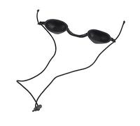 Beavorty 3set Occhiali Di Sicurezza Ipl Per Protezione Oculare Benda Oculare Per Terapia Led Luce Blu Rossa Sbiancamento Denti Tatuaggi Custodia Inclusa Nero