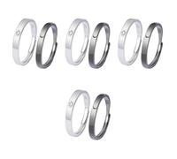 Beavorty 4 Paia Regolabile Abbinati per Nuziali e Creativi per Partner