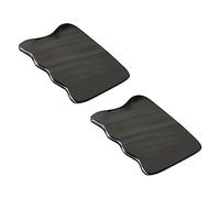 Beavorty 4 Pezzi Bordo Raschiante Pipistrello Per Massaggio Massaggio Facciale Strumento Di Bordo Punto Di Innesco Dell'Agopuntura Raschietto Piastra Raschiante Bordo Spa Strumento