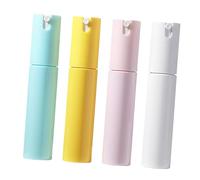 Beavorty 4 Pezzi Bottiglie Spray Da Viaggio Ricaricabili in Resistente Colori Morbidi Contenitori Spray Vuoti Per Lozione Per Viaggi e Uso Quotidiano