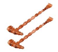 Beavorty 4 Pezzi Martello Da Massaggio Massaggiatore Per Le Gambe Martello Strumento Di Massaggio Del Corpo Strumento Di Massaggio Tenuto In Mano Paddle Grattaschiena Massaggiatore Bussare