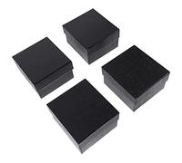 Beavorty 4 Pezzi Scatola per Orologi Cartone Vintage Organizer Multifunzionale per Design e Pratico Perfetta per Casa