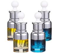 Beavorty 4 Pz Contagocce Di Comprimibile Condimento Diffusore Piccole Bottiglie Con Coperchi Liquido Pipette Bottiglia Auto Bottiglie Con Contagocce Riutilizzabile Pompa Gel Di Silice