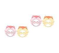 Beavorty 4 Pz Cuffia Da Doccia Per La Protezione Delle Orecchie Bambini Cuffie Per Lavare i Del Bambino Cuffia Da Bagno Eva Bambino Che Fa i Primi Passi Scudo Regolabile