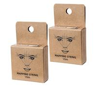 Beavorty 4 Pz righello per filo da ricamo con a inchiostro matite sopracciglia microblading pennarello sopracciglia forniture per estetista strumento di misurazione della fronte