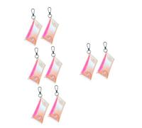Beavorty 4 Set Portachiavi Portamonete Cambia La Custodia Borsa Piccolo Chiave Simpatico Titolare Moneta Portamonete Portatile Borse Mini Portafoglio Pvc 2 Pezzi*4