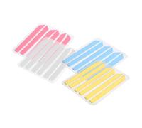 Beavorty 4fogli Reusable Silicone Lash Lifting Pads for Eyelash Perming Compatible with Shapes Easy to Use for Beauty Salons and Home Use