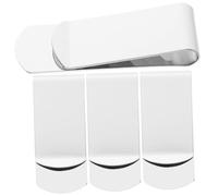 Beavorty 4pezzi Fermasoldi in Metallo Fermasoldi Pratico Per Conservare i Soldi Fermaglio Portatile Piccolo Fermaglio Fissaggio Per Documenti e Assegni Resistente e Non Fragile