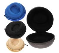 Beavorty 4pezzi Scatola Per Orologio Singolo Cerniera Contenitore Antiurto Per Smartwatch Custodia Rotonda Portatile Per Orologi Da Polso Scatola Protettiva Per Esterni Contenitore Per Orol