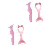 Beavorty 4pezzi Stencil Per Eyeliner Silicone Riutilizzabili Strumenti Per Trucco Occhi Con Righello Di Bellezza Guida Per Ombretto e Mascara Per Principianti e Professionisti