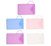 Beavorty 5 Pezzi Borse Maschera Silicone Impermeabili Design e per Conservazione per Studenti e