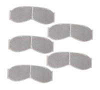 Beavorty 5 Pezzi Maschera per Occhi con Sacchetti Erbe Moxa per Occhi e Relax Compatibile con Maschere Facile Usare e Portare con