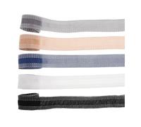 Beavorty 5 Pezzi Nastro Termoadesivo per Orlo Pantaloni Autoadesivo, Strisce per Orlatura Rapida senza Cucire, Accessori Fai da Te per Riparazione Jeans e Tessuti, Colori Multipli,