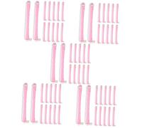 Beavorty 5 Set Di Bigodini Per Bacchette Permanenti Sicure Strumenti Per Arricciare Facilmente Bigodini Portatili Kit Per Lo Styling 12 Pezzi*5