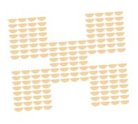 Beavorty 5 Set Di Comodi Naselli Per Occhiali - Silicone Robusto E Non Tappetino Nasale Forniture Per Occhiali Guarnizioni Per Il Naso Per Occhiali 18 Paia * 5