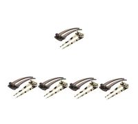 Beavorty 5 Set Di Fermagli Per A Forma Di Chignon in Acetato in Fogli Accessori Per Per Donne Set Francese 2 Pezzi*5