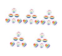 Beavorty 5 Set Spilla Dell'orgoglio Per Spillo Spilla Distintivi Di Orgoglio Del Della Memoria Da Matrimonio Pin Di Smalto Spille 6 Pezzi*5