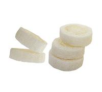 Beavorty 5pezzi Porta Sapone in Luffa Naturale Multiuso Tappetino Esfoliante Da Bagno Base Per Sapone Con Drenabilità Leggero e Anti-odore Per Doccia e Lavabo