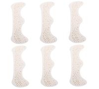 Beavorty 6 Fogli Adesivi Per Face Gioielli Per i Festival Gioielli Per Il Trucco Per Il Viso Lentiggini Glitterate Sul Viso Adesivi Faccia Glitter Oro Golden Colla Per