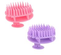 Beavorty 6 pezzi Pettine per Shampoo Doccia Multifunzionale Rosa
