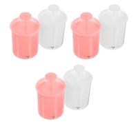 Beavorty 6 Pezzi Schiumogeno Manuale per Detergente Viso Materiale Pp, Leggero e Compatto, Produce Schiuma Ricca per Pulizia Viso a Casa e Viaggi Outdoor
