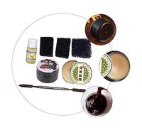 Beavorty 7pezzi Cera per Effetti Speciali sulla Spugna per Applicazione Gel di Sangue Finto Kit per Trucchi Halloween Cera per Cicatrici Finte Accessori per Trucco Artistico Trucco