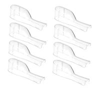 Beavorty 8pezzi Coprispazzolini da Viaggio in Plastica per Testine di Spazzolini Elettrici Piccoli Coprispazzolino Protettivi Tappi per Spazzolini